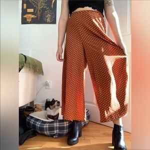 Forever 21 Polka Dot Pants - M